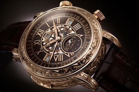 patek philippe with moon|Patek Philippe geneve tourbillon.